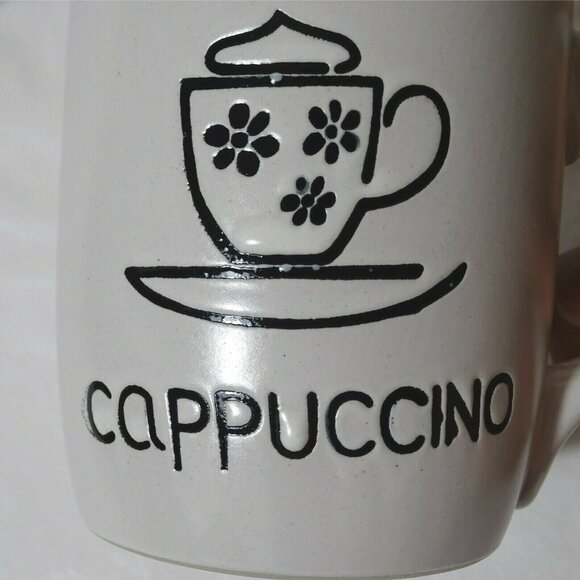 Royal Norfolk Coffee Cup Mug Cappuccino Beige Black - Picture 5 of 7